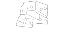 Genuine Toyota Front Brace 53836-06140