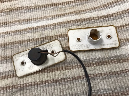 MKI VW Rabbit Cabriolet Scirocco Vanagon 1975-1992 OEM Front Side Marker Lights - Imagen 2 de 3