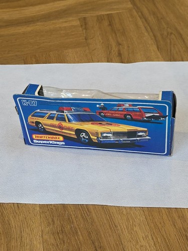 Matchbox Superkings K67 Dodge Monaco Fire Chief Como Nuevo En Caja Original 1978  - Imagen 6 de 12
