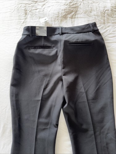 Pantalón de vestir Express Editor tiro medio acampanado talla 8S negro - Imagen 7 de 7