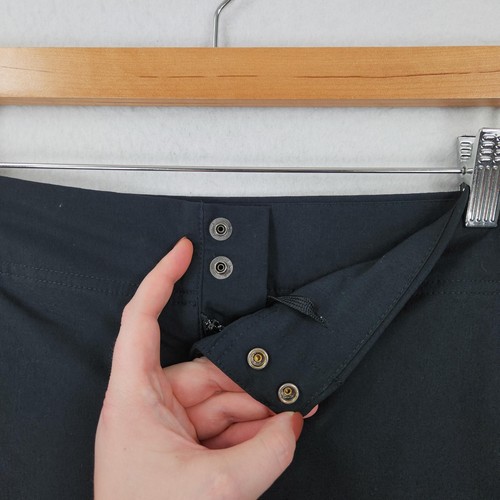 Columbia Shorts Womens 18 Black High Rise Hiking Stretch Outdoor Casual - Picture 3 of 10