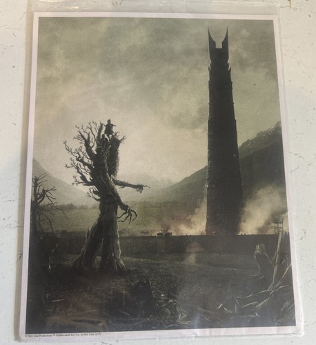 Lord of the Rings • Treebeard Destruction of Isengard  8"x10" Art Print TOLKIEN - Picture 1 of 4
