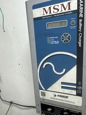 LaMarche MSM Marine Battery Charger – For Parts/Repair – Powers On, Charges