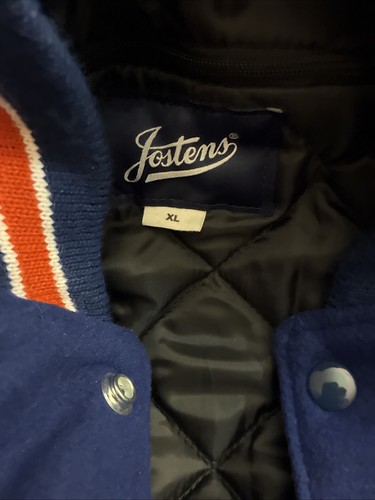 Vintage Really Nice Varsity Jacket With A Embroidered Logo XL Size - Picture 4 of 11