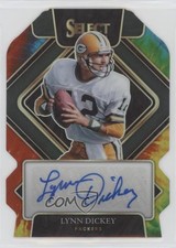 2021 Panini Select Signatures Tie-Dye Prizm Die-Cut /25 Lynn Dickey Auto
