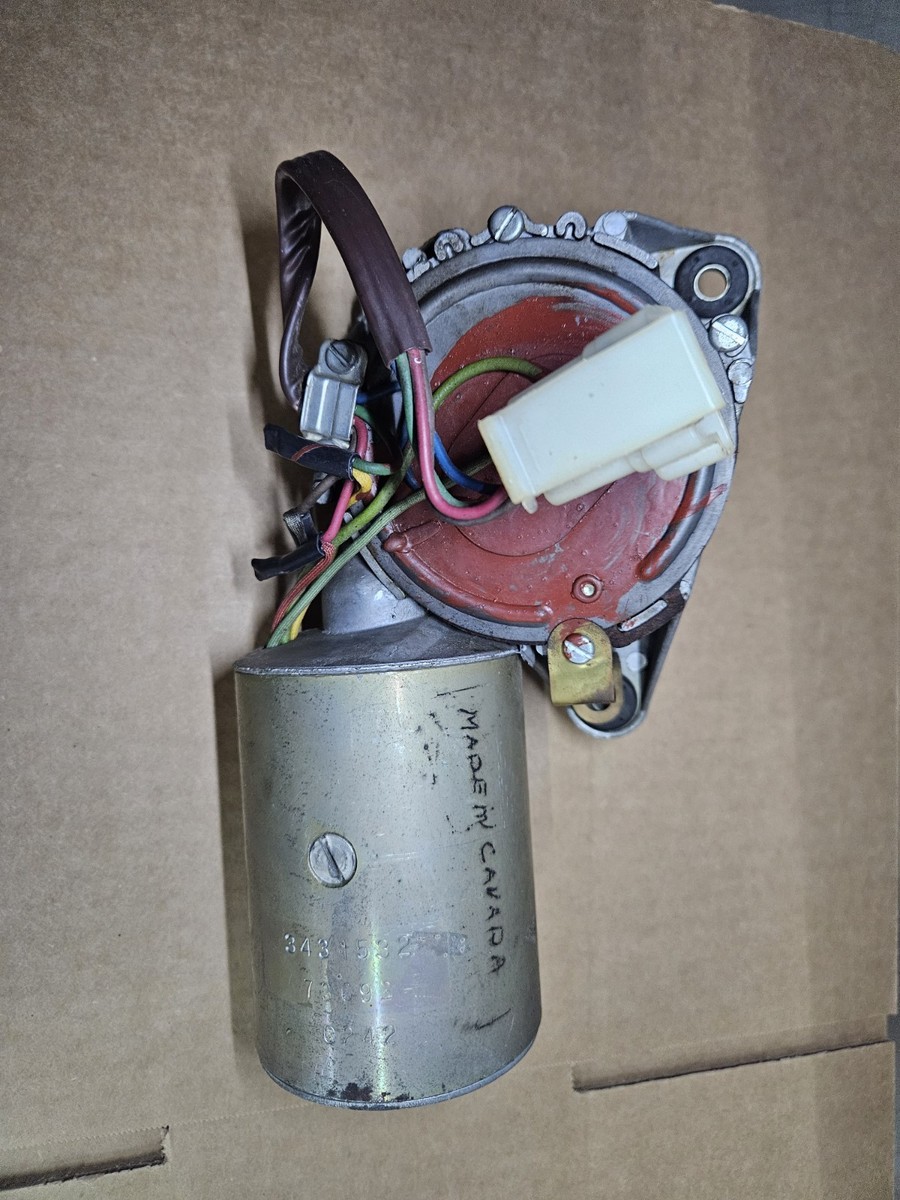 MOPAR NOS 3431532 1972 A BODY 3 SPEED VARIABLE SPEED WIPER MOTOR
