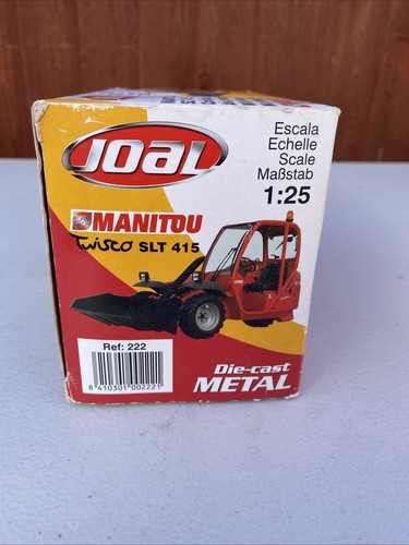 Joal Manitou SLT415B 1:25 Telehandler Farm Forklift Model – MIB – Rare - Picture 9 of 10