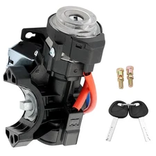 Ignition Switch w/ Lock Cylinder Housing Keys Fit 19-23 Kia Forte Soul Seltos EX
