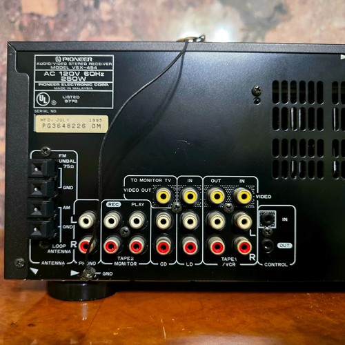 Pioneer VSX-454 Audio Video Stereo Receiver 5.1 with Remote & Antenna Bundle - Picture 6 of 12