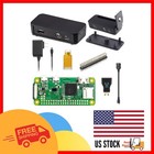 Raspberry Pi Zero W Starter Kit - Black Case, Power Supply & Adapters Included