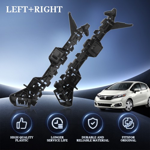 For Honda 2015-2019 ABS Front Bumper Retainer Mounting Brackets Set Direct Fit - Foto 14 di 16