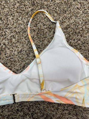 Wild Fable Multi-Color Bikini Top w/ Removable Pads. Size: XL (16). NEW! - 第 10/18 張圖片