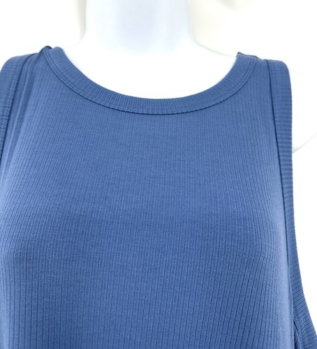 Torrid superweiches Rippstrick hochgeschlossenes Mini Skater Kleid Blue Horizon Größe 4 - Bild 7 von 13