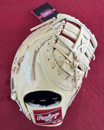 Rawlings Pro Preferred 13" Baseball First Base Mitt PROSDCTCC RHT camel/rot - Bild 5 von 10