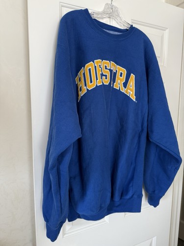 Hofstra University Logo Vintage 80's Steve & Barry’s Herren Sweatshirt - XL - Bild 2 von 6
