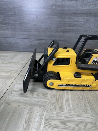 Tonka 2961 Pressed Steel Bulldozer Toy Metal + Plastic Vintage Yellow - Picture 5 of 21