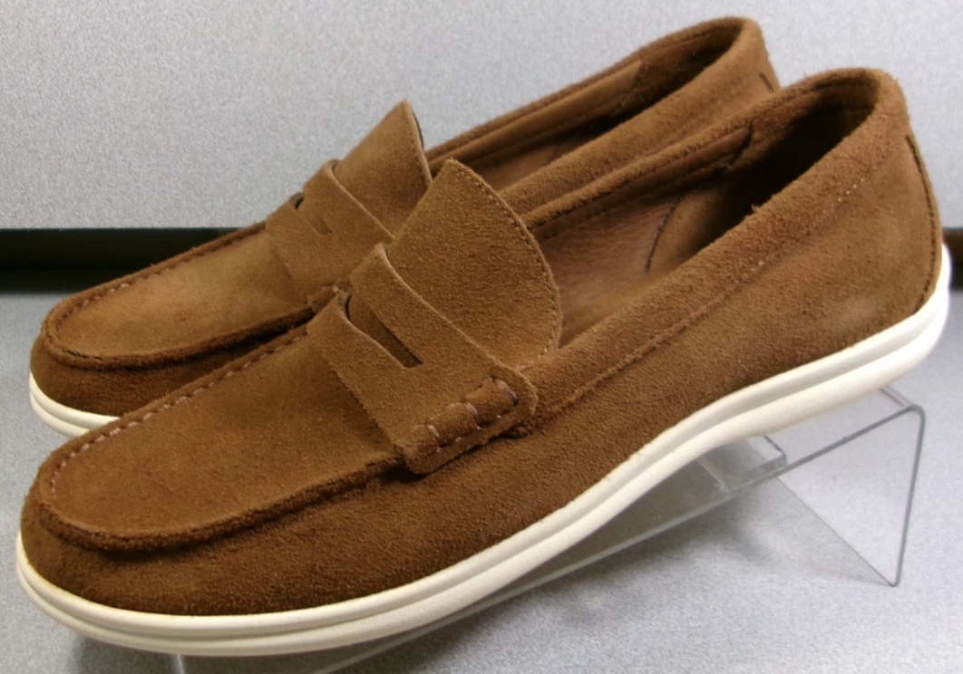 Johnston & Murphy Suede Loafer Casual Shoes for Men for sale  display picture 1