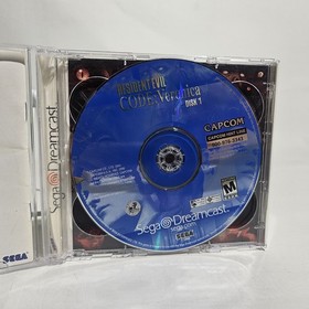 Resident Evil CODE: Veronica (Sega Dreamcast, 2000) Complete CIB With Disc 1 & 2
