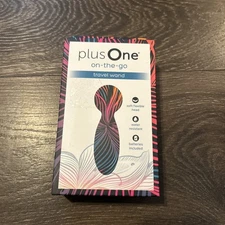Plus One Vibrating On The Go Plug 10 Vibration Modes Waterproof Toy New In Box