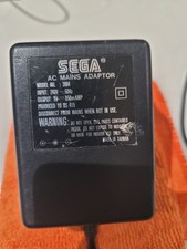 Genuine Official Sega Game Gear Power Adapter Supply - Mega Drive- Master System