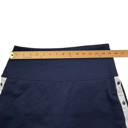 Lucky In Love Tiered Athletic Skirt Women's Medium 8-10 Tennis Golf Navy Blue - Picture 9 of 22