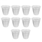  10 Stück Einweg-Fetteimer-Einlagen aus Aluminiumfolie: 500 ml