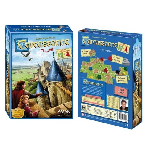 Carcassonne Edición Invierno Juego de Mesa Divertido Estrategia 2-5 Jugadores Fiesta Familiar - Imagen 9 de 24
