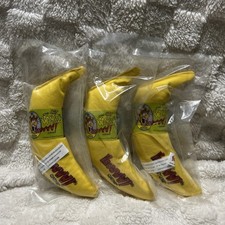 YEOWWW Catnip Banana 3 PACK Pure Leaf  Flowertop Blend Cat and Kitten Toy