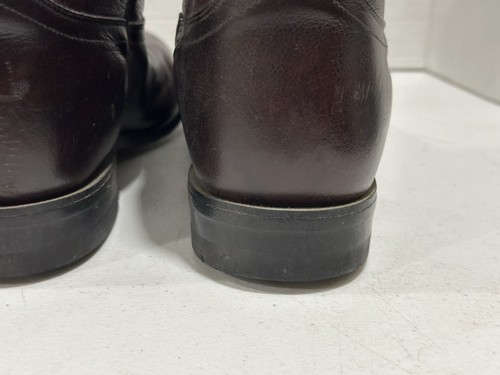 JUSTIN Herren Cowboy Stiefel 12 EE ROPER BURGUNDY - Bild 13 von 19