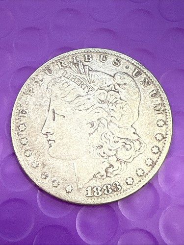 ❤️ 1883 US Morgan Silber Dollar 1 $ US Mint (2315)