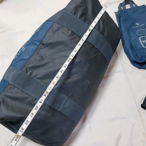 EAGLE CREEK Duffel Bag Medium 59L "No Matter What" Water Resistant, Slate Blue - Picture 8 of 10
