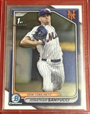 2024 Bowman Draft - Chrome Jonathan Santucci #BDC-65 (RC)