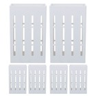  6 Pcs Chopsticks Storage Rack Plastic Cutlery Holder Household Drain Stand