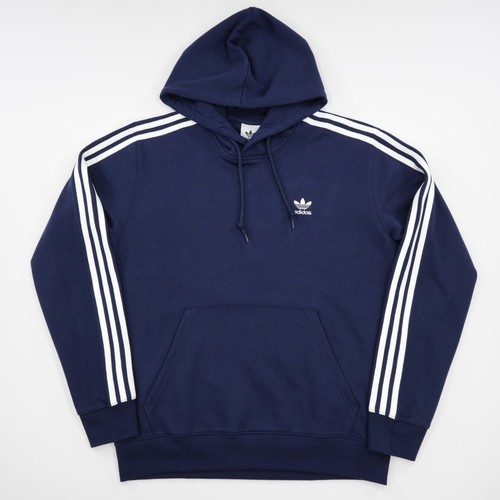 adidas Originals Herren Kangaroo Pocket Adicolor Classics 3 Stripes Hoodie Navy L - Bild 1 von 11