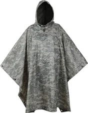 USGI ARMY Wet Weather Poncho ACU