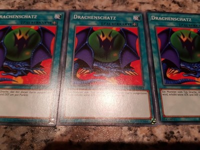 Yu-Gi-Oh!  3 × Drachenschatz Legend Of Blue Eyes NM
