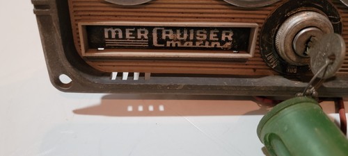 Panel de instrumentos de barco Mercruiser usado de colección velocímetro amperios de presión de aceite temperatura - Imagen 2 de 9