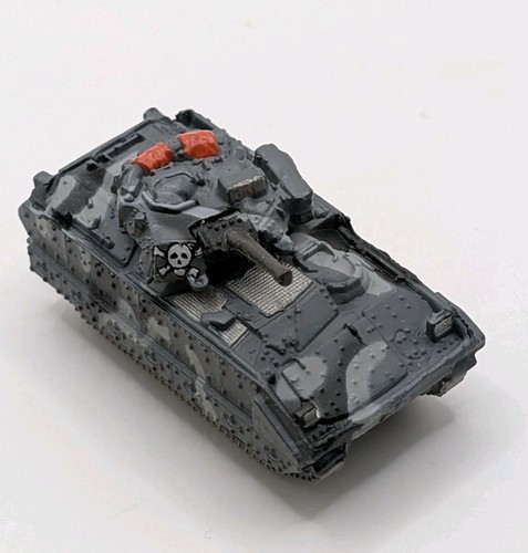 Micro Machines Military M2A2 Bradley IFV Tank Galoob LGTI 1994 Dark Blue Camo - Picture 1 of 6