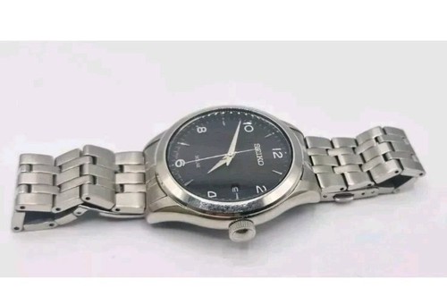 Seiko SNE489P1 Solar Stainless Steel Case/Bracelet Men's Watch - Picture 4 of 7