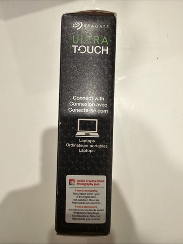 Seagate Ultra Touch 2TB Rescue USB-C USB-A Portable HDD SRD0VN1 Brand New - Picture 4 of 6