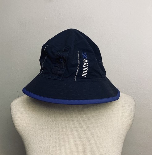Nautica Reversible Bucket Hat Blue - Picture 3 of 4