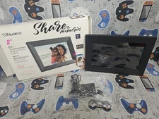 Aluratek 8-Inch Digital Photo Frame Wi-Fi Touch Screen 8GB ASHDPWM8S OPEN BOX