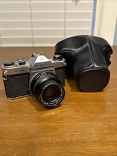 VINTAGE 1970’s Asahi Pentax K1000 35MM SLR Film Camera With Case UNTESTED
