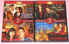 Hallmark Holiday DVD Lot - The Sweetest Christmas ENGAGING FATHER CHRISTMAS New