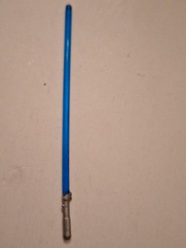 Star Wars Poder de la Fuerza Raro Original Largo Azul Sable de Luz Obi-Wan/Luke's - Imagen 4 de 8