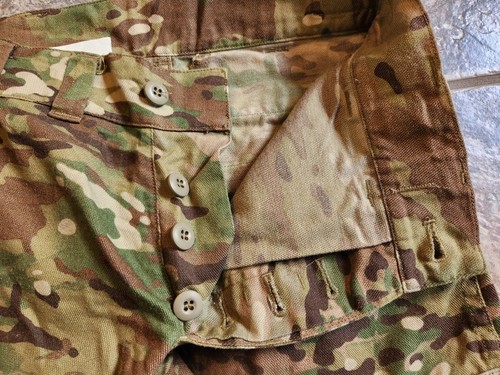 Pantaloni da combattimento 14F U.S. Army FR Multicam Advanced senza ginocchiere piccoli corti - Foto 2 di 5