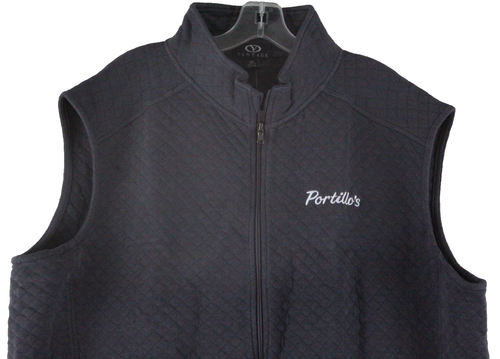 Vantage Herren Portillo's Personalisierte Steppweste 2XL Dunkelgrau Neu mit Etikett - Bild 3 von 12