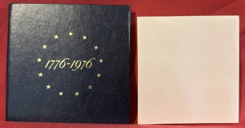 1976 S PROOF 3 Coin Bicentennial, 40% SILVER Set case with COA, and No Coins!! - Picture 2 of 6