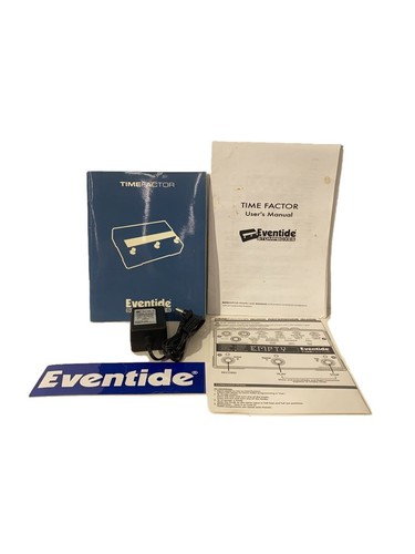 Eventide TimeFactor Digital Delay mit Adapter und Handbuch Top Zustand - Bild 6 von 6