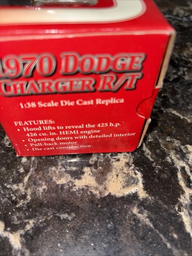 Crown Premiums 1970 Dodge Charger R/T 1:38 Scale Replica State Farm Agency - Picture 3 of 7